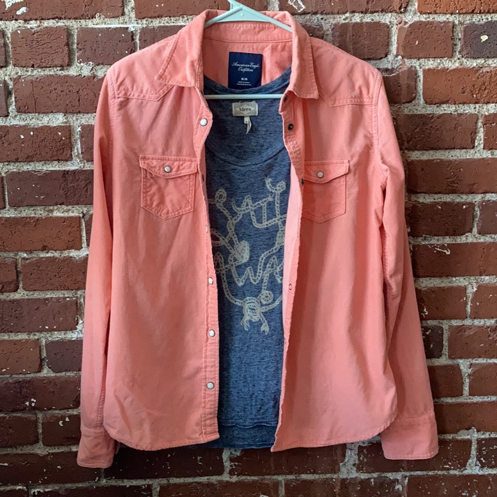 Pearl Snap Button Down